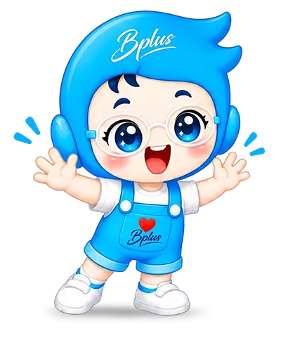 น้อง Bplus มาสคอตของ Bplus e-HRM